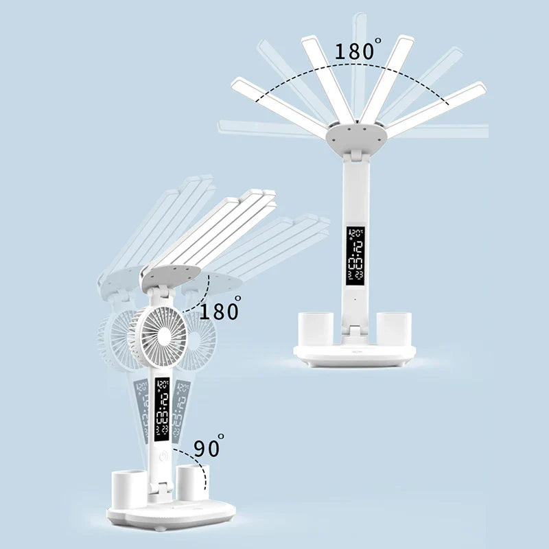 Rechargeable Table Lamp for Study, Desk Lamp Reading