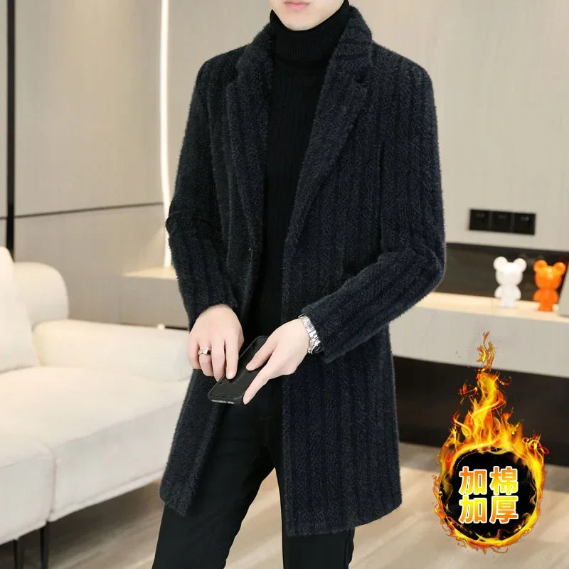 2023 High-end Feel Men Fashion Handsome All Woolen