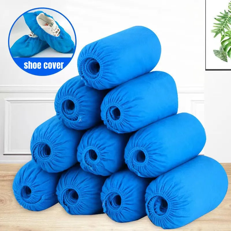 2050100pcs Disposable Shoe Cover Dustproof Nonslip Dhoe Cover