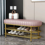 Nordic Shoe Bench Soft Cushion Multifunctional Shoe Rack