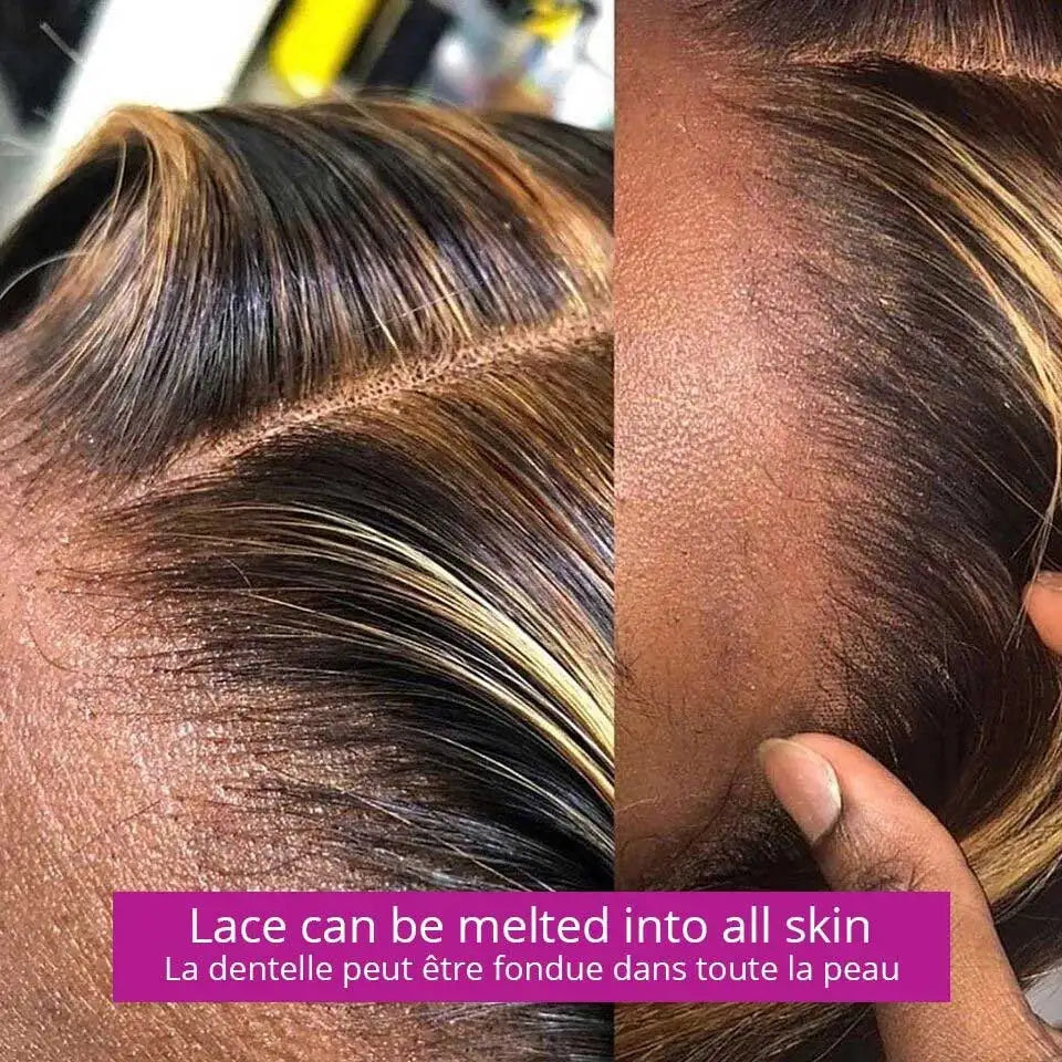13x6 Highlight HD Lace Frontal Wigs For Women
