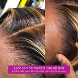 13x6 Highlight HD Lace Frontal Wigs For Women