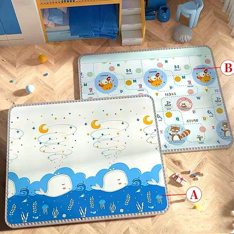 Double-sided Pattern Baby Play Mat Thicken 1/0.5cm Educational