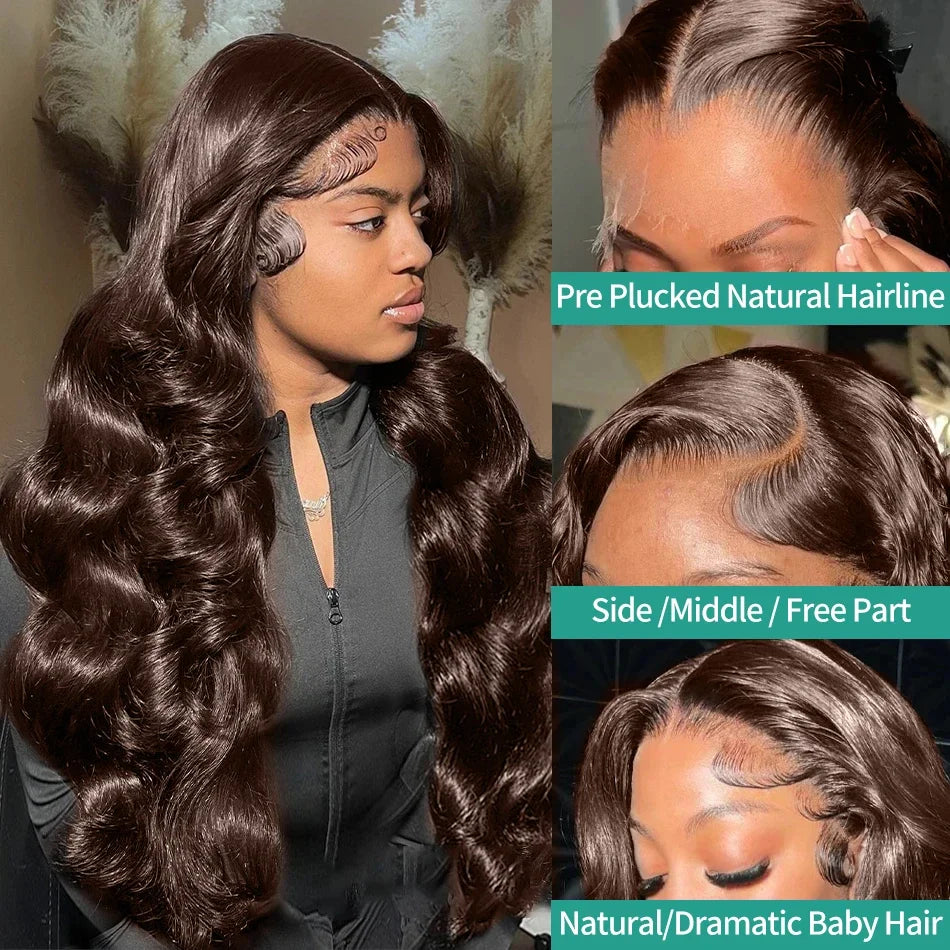 HD 250% 30 40 Inches Chocolate Brown Body