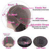Deep Wave Frontal Wig 13x4 13x6 Hd Transparent