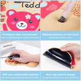 1PC Thicken Anime Mouse Pad with Wrist Support