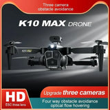 New K10 Max RC Drone HD Triple Camera