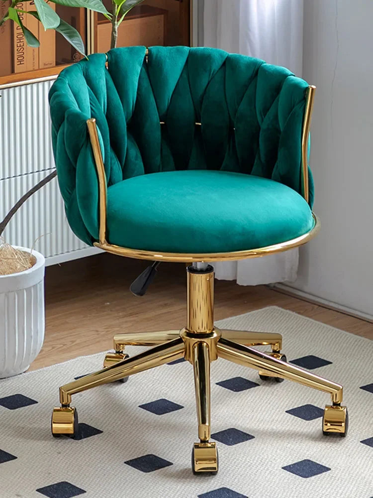 Adjustable Swivel Makeup Chair Living Room Dining Chair
