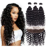 Elfriede Natural Black Loose Deep Wave Bundles with