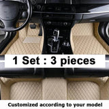 Custom Made Leather Car Floor Mats For Toyota
