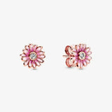 New 925 Sterling Silver Earring Pave Moments Heart