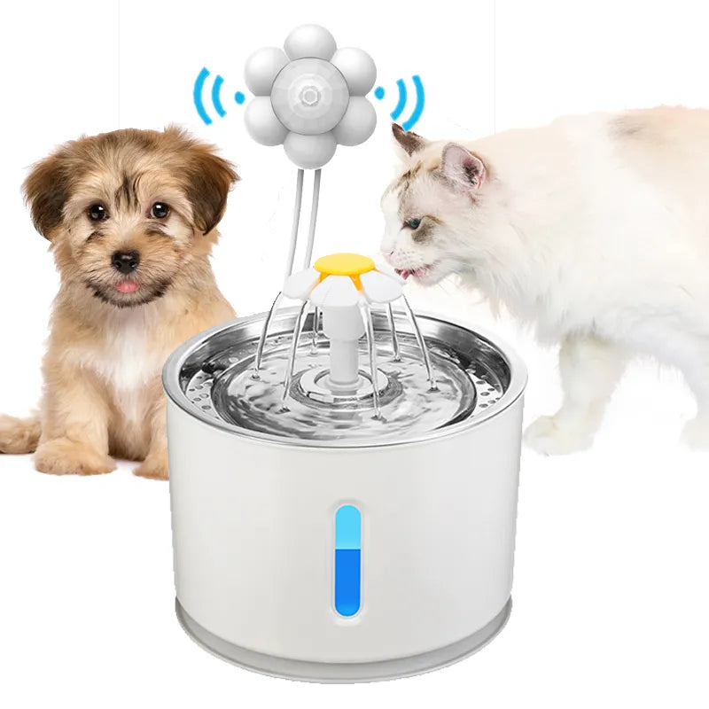 Automatic Cat Water Fountain Pet Dog Drinking Bowl