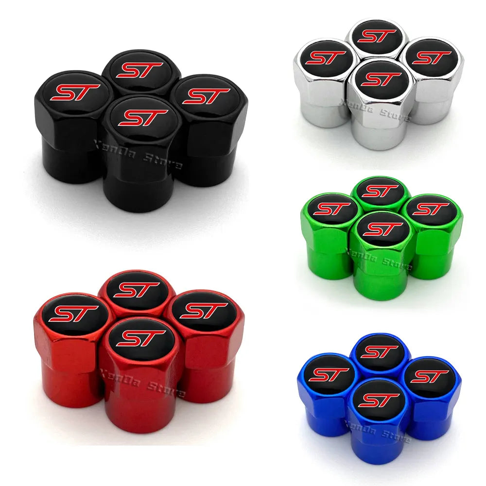 4PCS Car Wheel Tire Valve Stem Caps Airtight