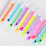 12Colors/set Pastel Gel Dry Highlighters Fragrance Bible Highlighters