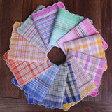TOP Square Printed Handkerchief Men Women Cotton Handkerchiefs