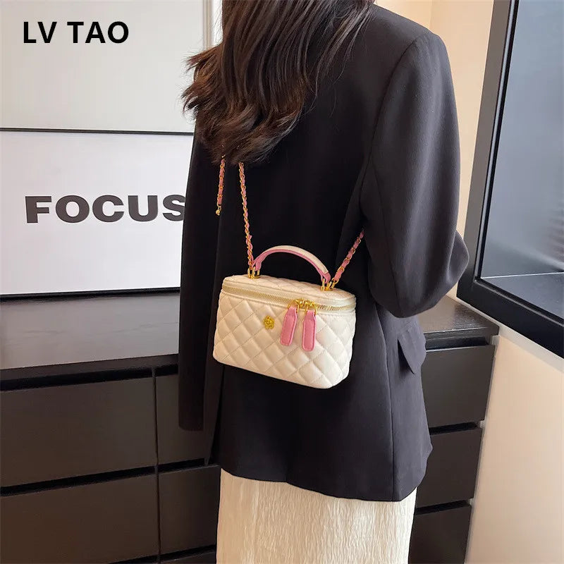 Trendy Checked Women High Quality Bag New Fashion