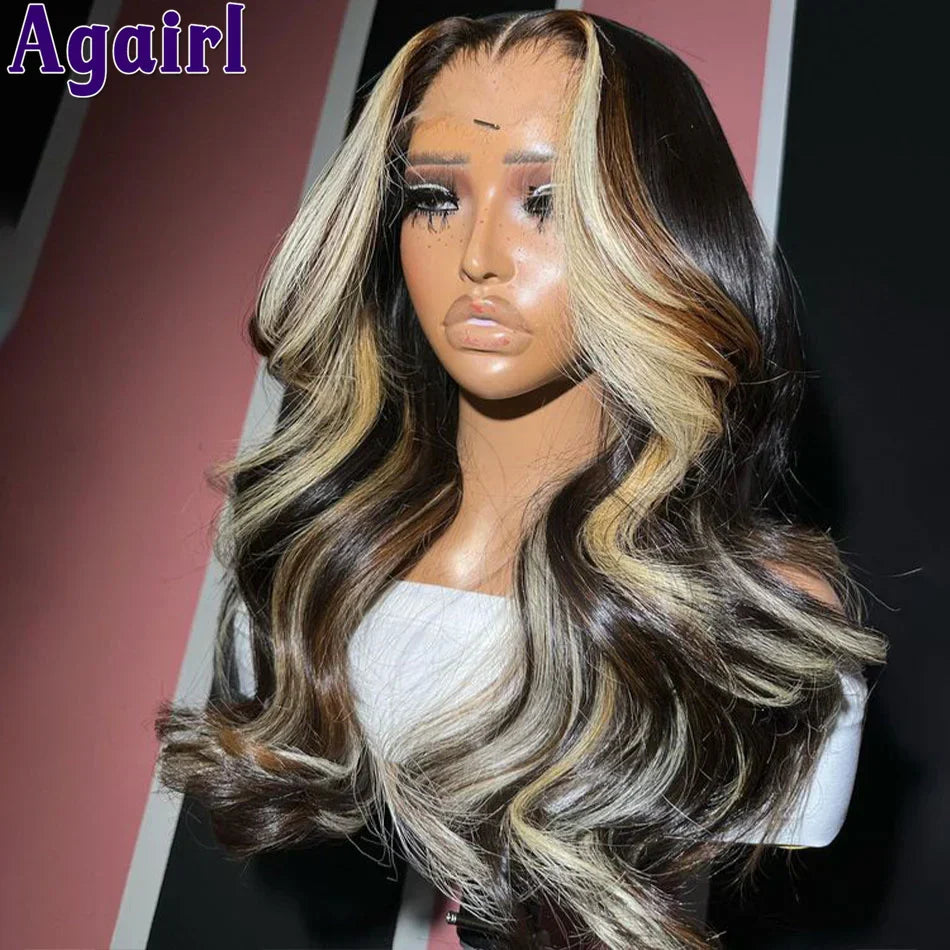 1B/27/30 Highlights Wig Human Hair HD 13X4 13x6