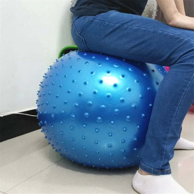 55cm Yoga Ball Exercise Gymnastic Fitness Pilates Ball