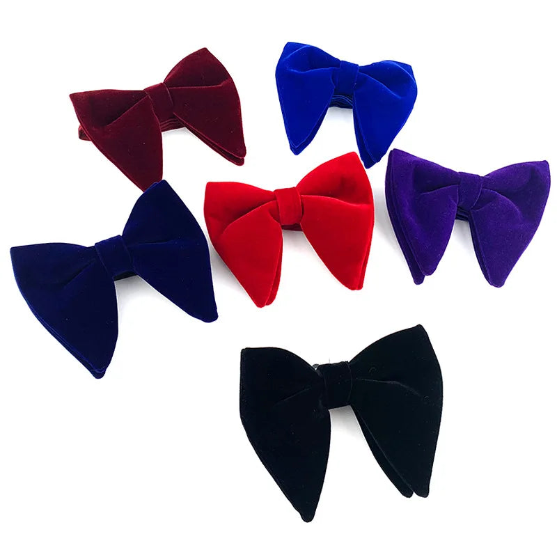 Good Quality Velvet Bow Tie For Men Gentleman