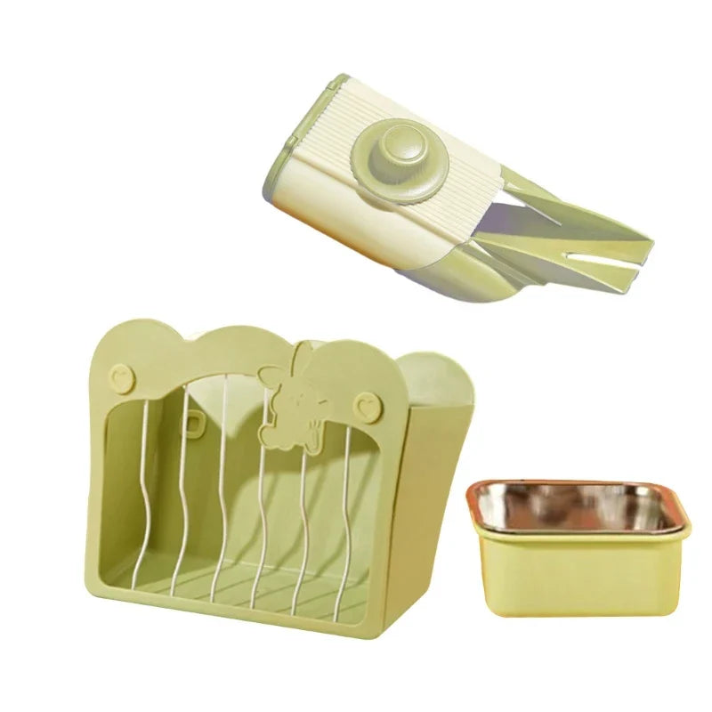 Grass Feeding Set for Rabbit Pet Cage Hanging