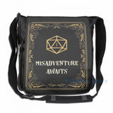 Funny Graphic print Misadventure Awaits D20 Dice Tabletop