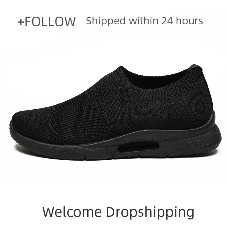 Men Light Running Shoes Jogging Shoes Breathable Man