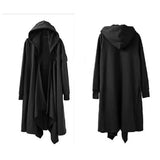 ARENS Korean Fashion Men`s Punk Style Black Hoodie