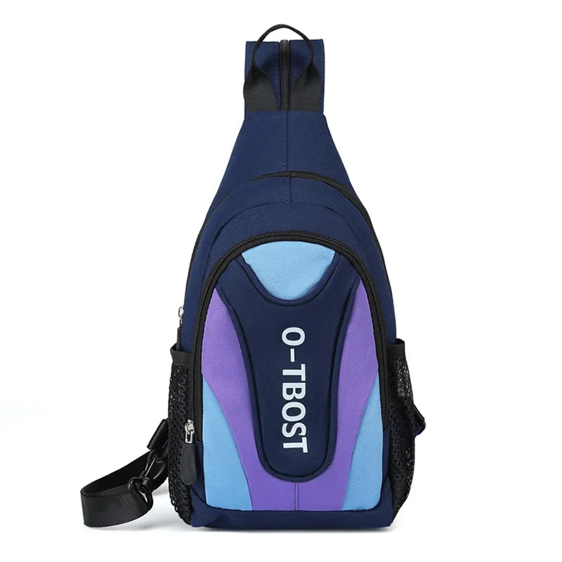 Men Women Polyester Shoulder Bags Outdoor Nylon Fanny