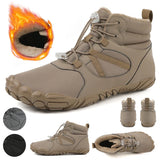 Winter Warm Snow Boots Non-Slip Jogging Sneakers Thickened