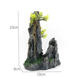 Fish Tank Plant Rockery Multi-style Aquarium Decoration,Resin Artificial