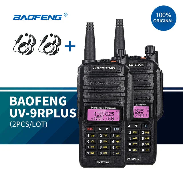 100% Original baofeng uv9r plus upgraded dual band