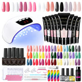 Nail Set for Nail Extensions Quick Building Poly