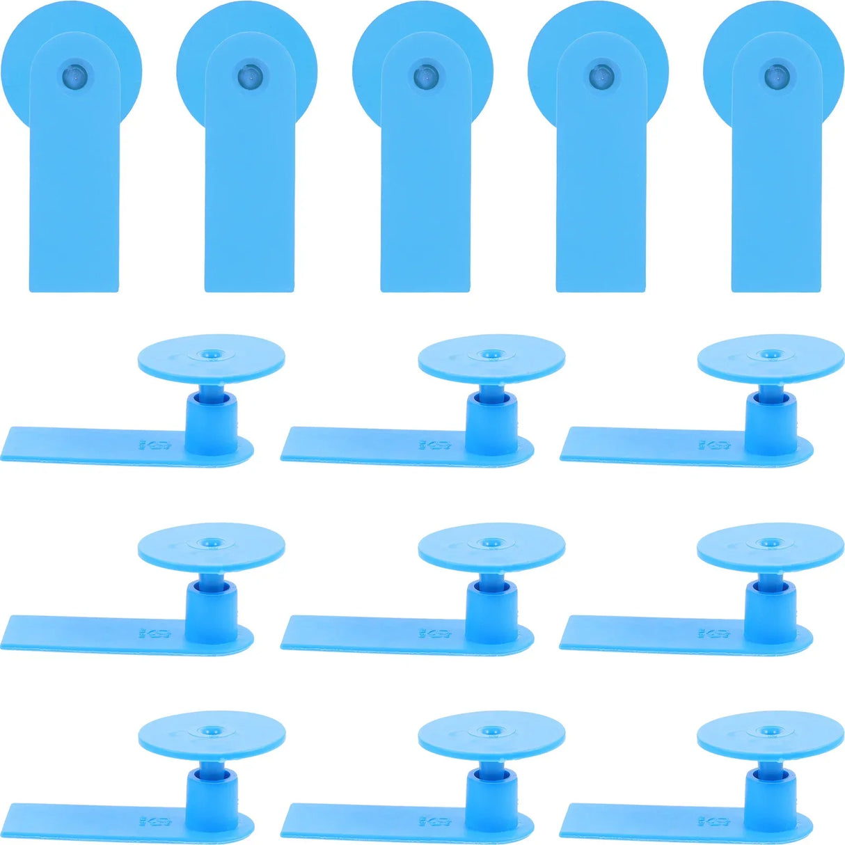 100pcs Livestock Ear Tags Cattle Sheep Goats No