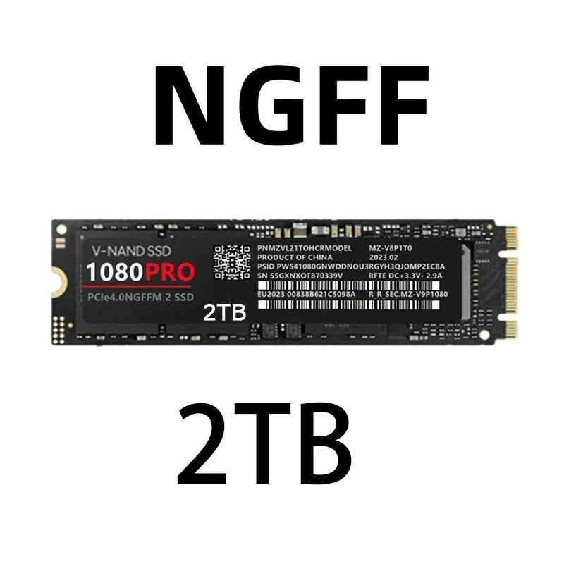 1080Pro 4TB SSD M2 2280 PCIe 4.0 NVME