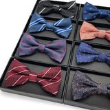 VEEKTIE Brand Pretied Bowties For Men Polka Dots