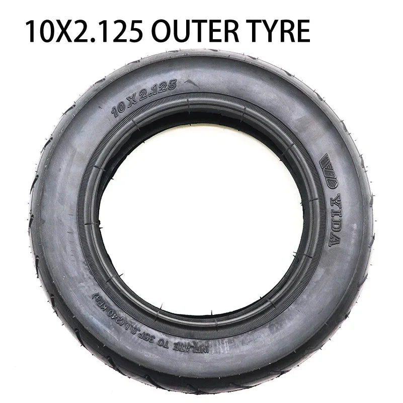 10 Inch 10x2.125 Pneumatic Tire Inner Tube Outer Tube for Electric Scooter