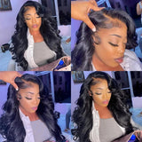 13X6 Hd Transparent Lace Frontal Wig 30Inch Body