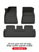 YZ For Tesla Model3 Foot Mats For TESLA