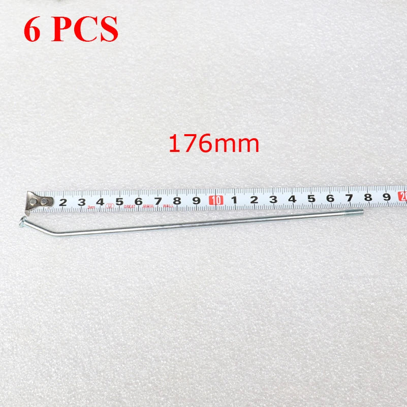 6PCS Spokes Wire Circle Nipples 18 19 21