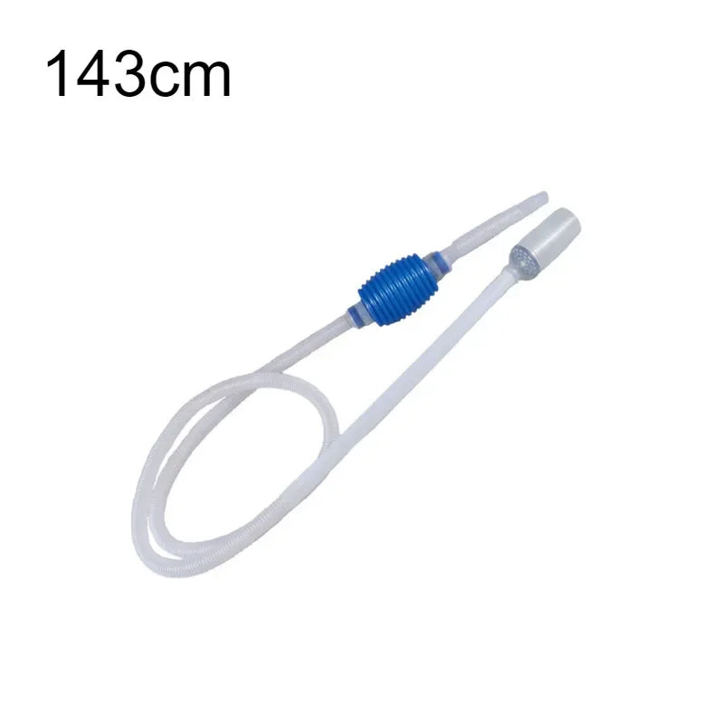 Aquarium Siphon Fish Tank Syphon Vacuum Cleaner Pump