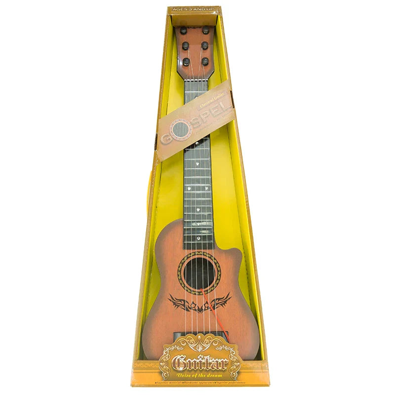 6 Strings Classical Guitar Steel Strings Beginners Toy