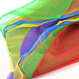 510Pcs Candy Color Gymnastics Scarves For Outdoor Game