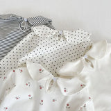 Insautumn baby baby collar bottoming romper clothes baby