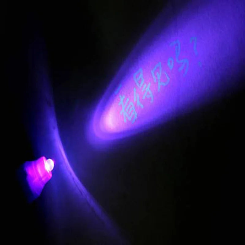 4pcs/lot Luminous Light Pen Magic Purple 2 In