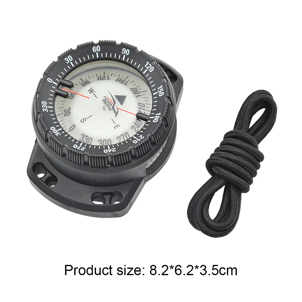 Multifunction Diving Compass Camping Climbing Hiking Mini Carabiner