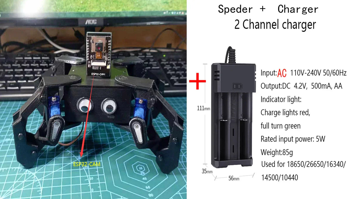 ESP8266 Robotics Kit Educational Diy Kit 4 Dof