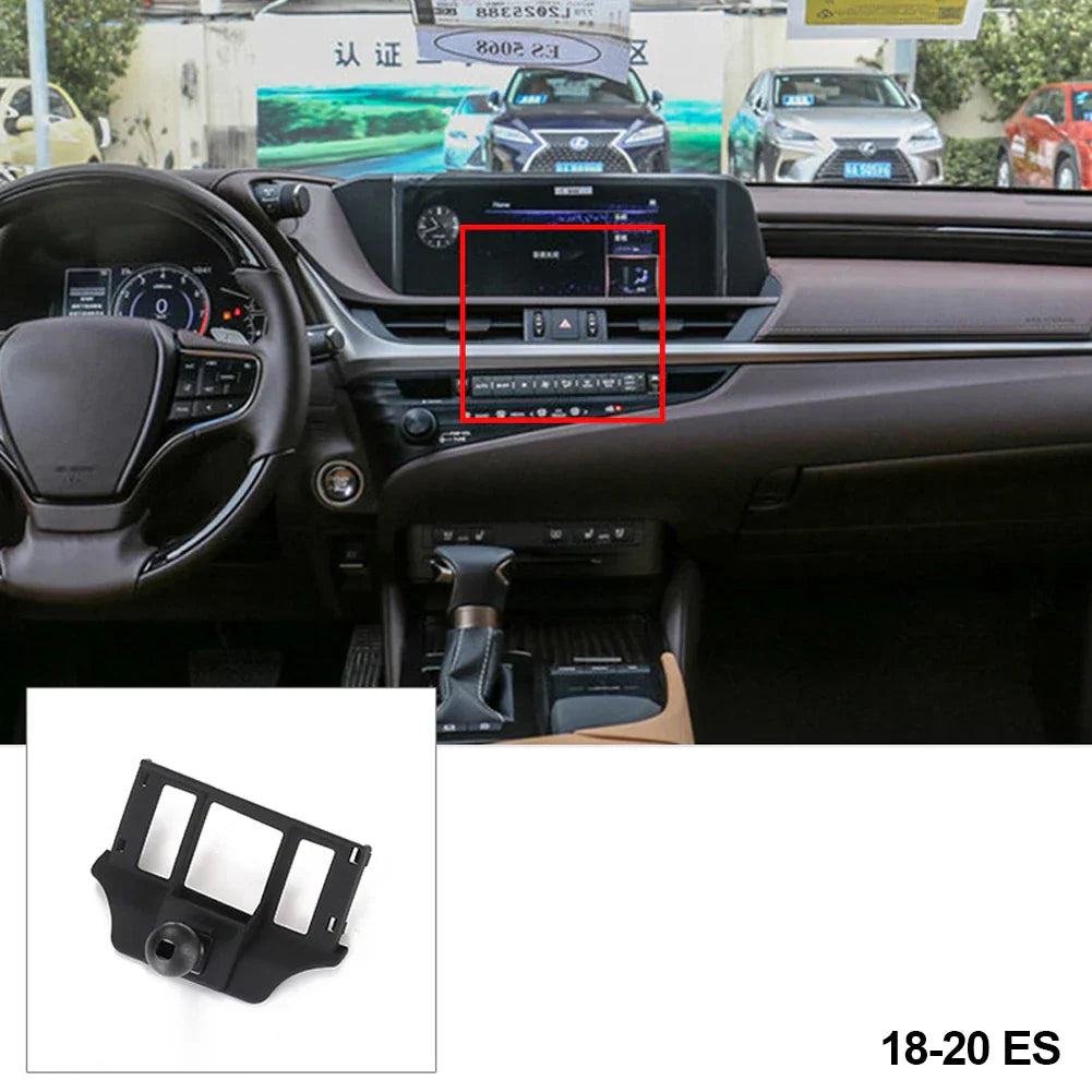 17mm Car Phone Holder Mount for Lexus ES, UX, LS, RX 570, NX, CT - Dedicated GPS Bracket