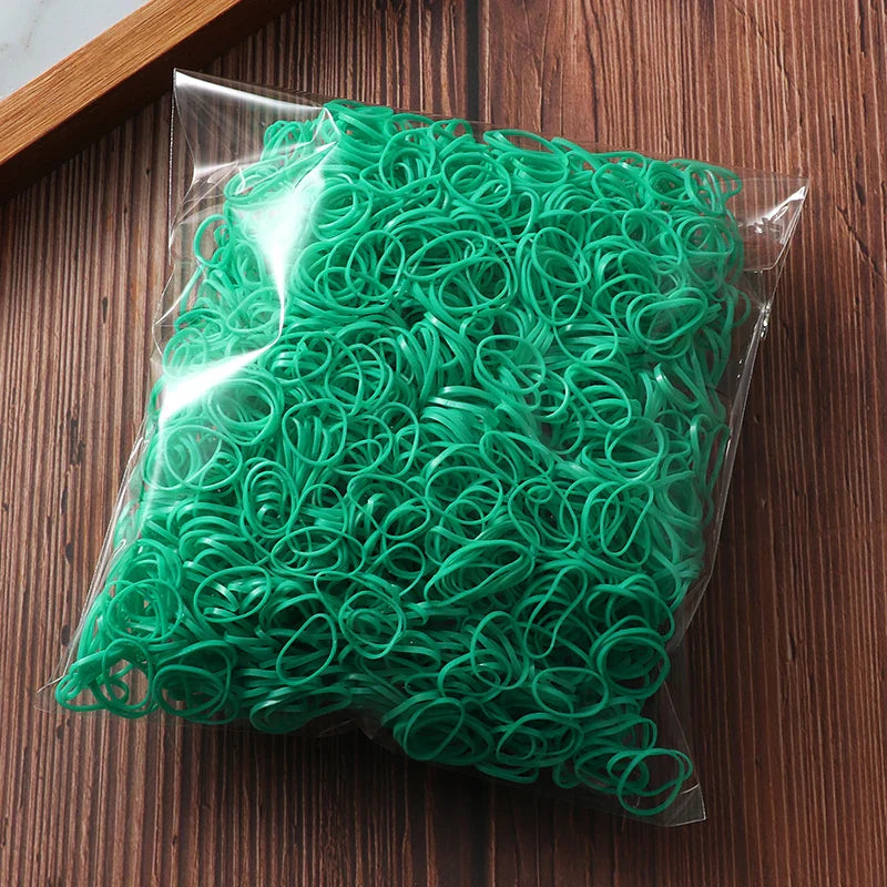 2000 Piece Pack Children's High Elasticity Rubber Band