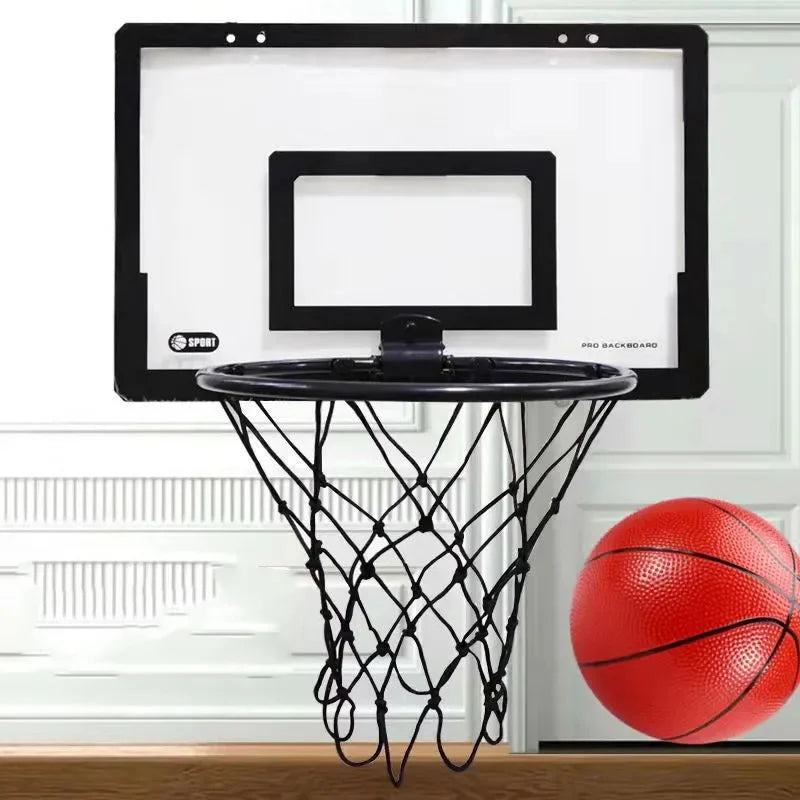 Portable Funny Mini Basketball Hoop Toys Kit Indoor