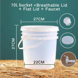 Home With Airlock Brewing Container Fermentation Beer Bucket